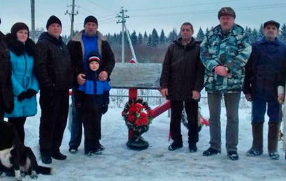 Житель Талдомского района вместе с земляками построили памятник