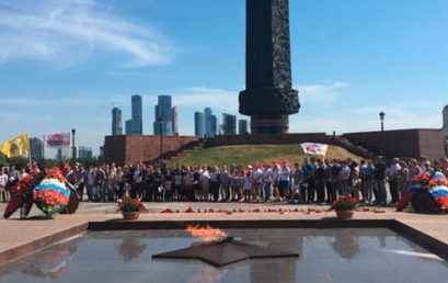 Павловский Посад принял участие в гражданско-патриотической акции «Огонь памяти и славы»
